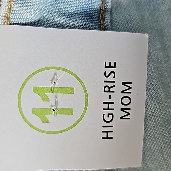 Papaya Women's High-Rise Mom Distressed Denim Pants Size 11 - Picture 5 of 12